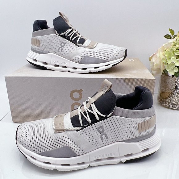 On Running Shoes On Cloud Cloudnova Running Shoe Sneaker White Sand